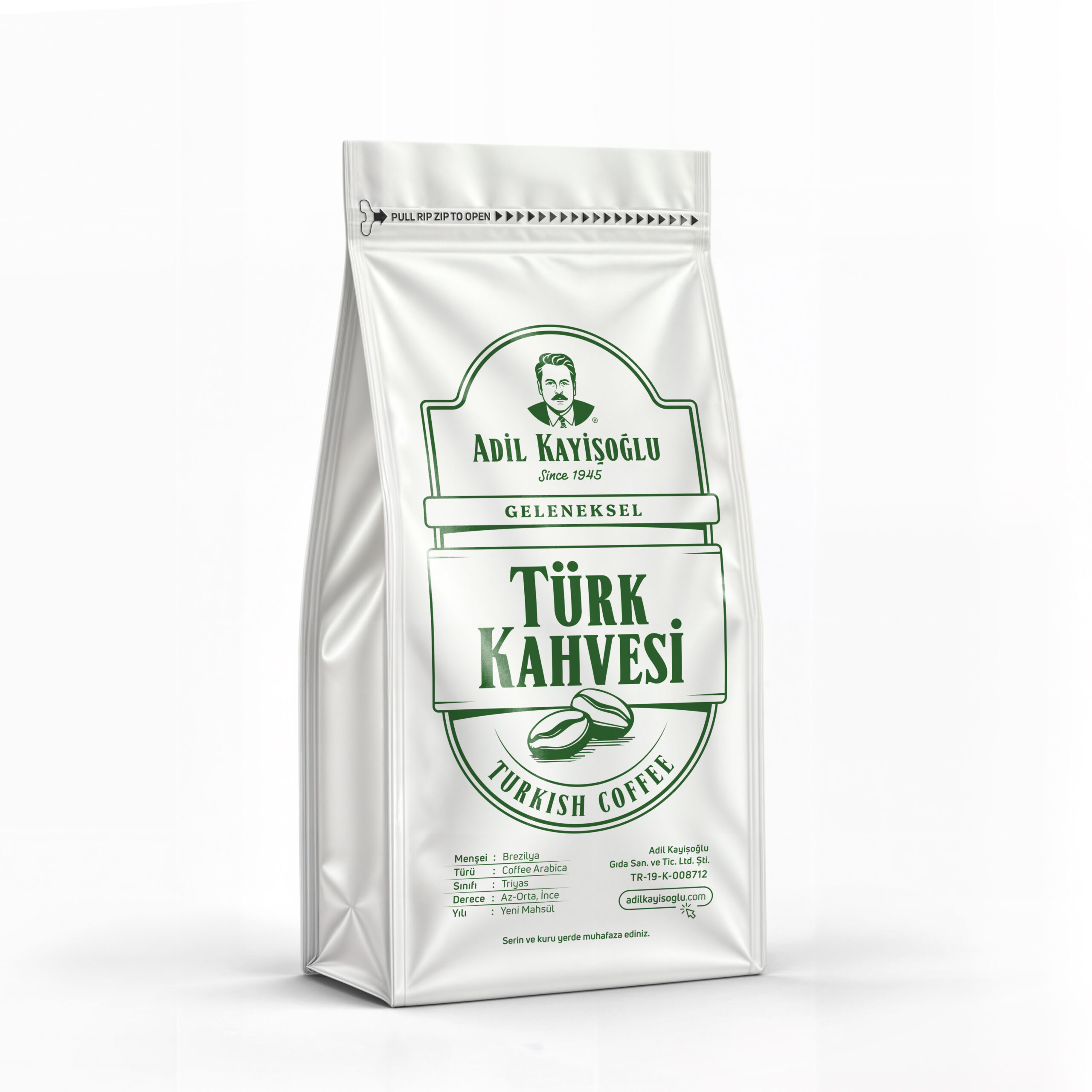Adil Kayişoğlu Türk Kahvesi 500 g.